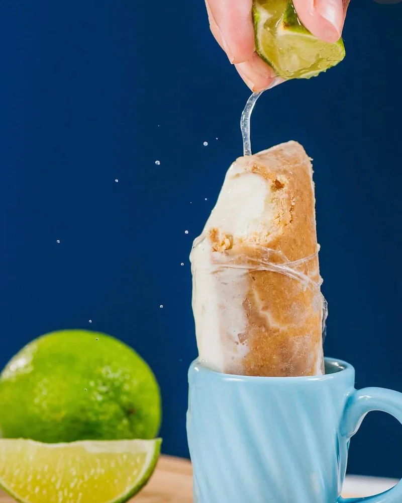 Dindin sabor Tortinha de Limão